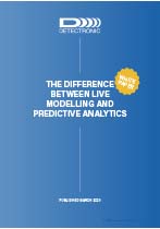 The Difference Between Live Modelling and Predictive Analytics